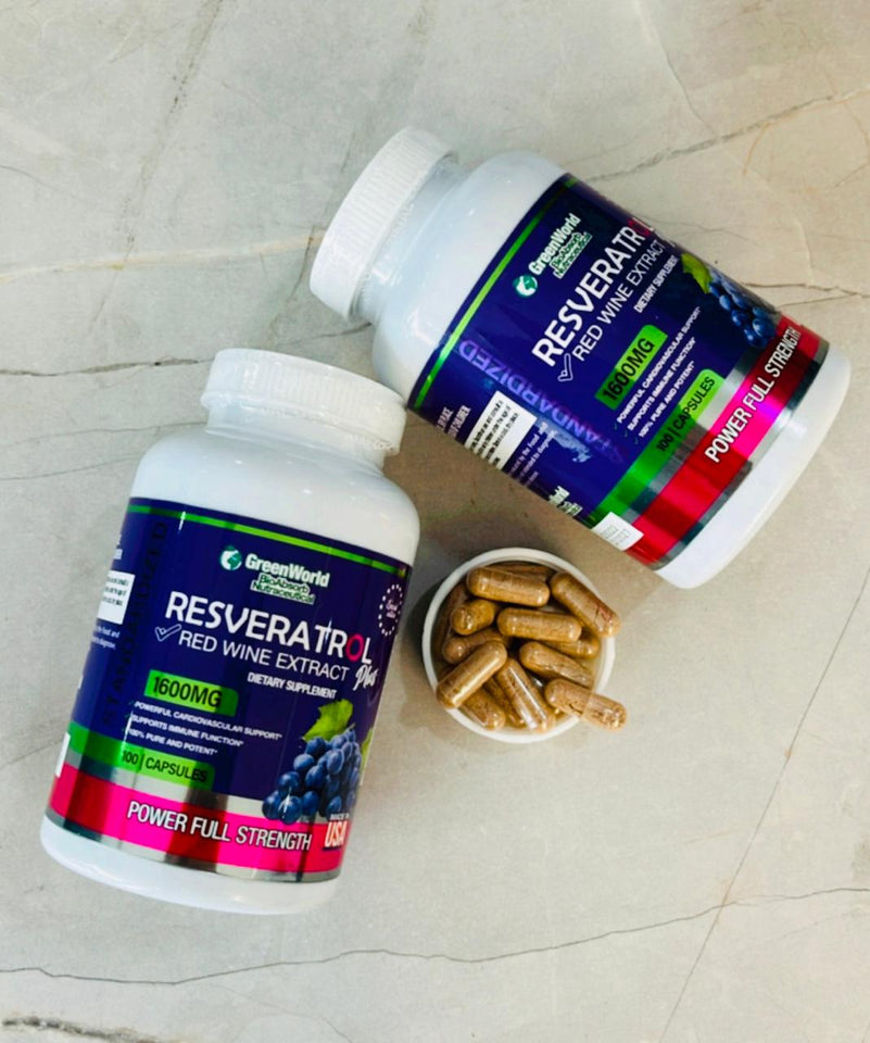 RESEVERATROL : RED WINE EXTRACT - PLUS