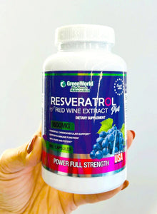 RESEVERATROL : RED WINE EXTRACT - PLUS