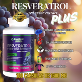 RESEVERATROL : RED WINE EXTRACT - PLUS