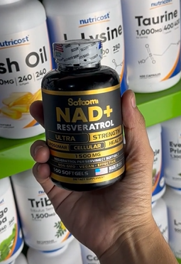 NAD+ RESVERATROL ¡Descubre el Secreto de la Juventud!