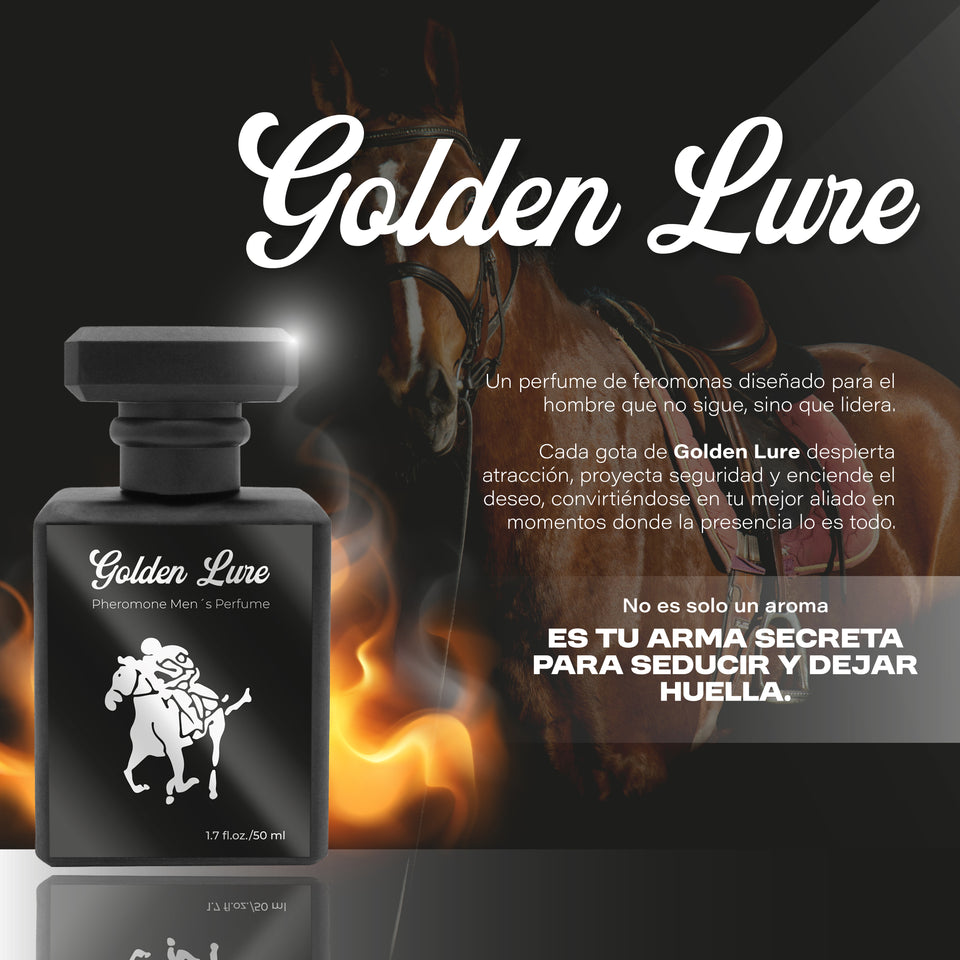 GOLDEN LURE: Perfume con feromonas